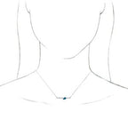 Accented Bar Necklace or Center