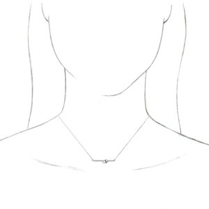 Accented Bar Necklace or Center