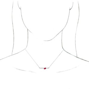 Accented Bar Necklace or Center