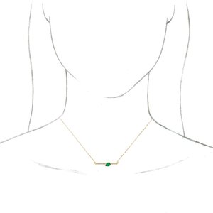 Accented Bar Necklace or Center