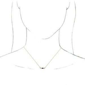 Accented Bar Necklace or Center