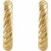 Rope Hoop Earrings