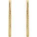 Rope Hoop Earrings