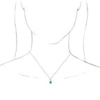Accented Floral Necklace or Pendant