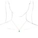 Accented Floral Necklace or Pendant