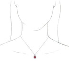Halo-Style Necklace or Pendant