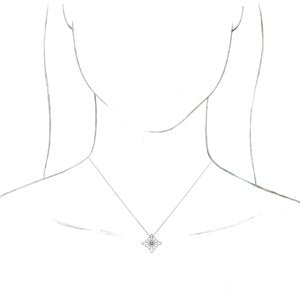 Vintage-Inspired Geometric Necklace or Pendant