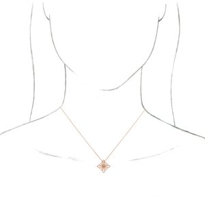 Vintage-Inspired Geometric Necklace or Pendant