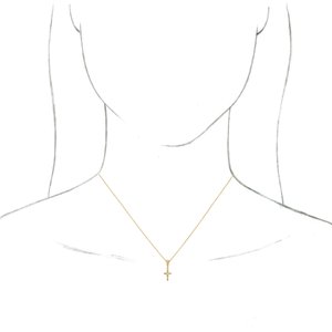 Vintage-Inspired Cross Necklace or Pendant