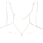 Vintage-Inspired Cross Necklace or Pendant