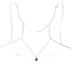 Halo-Style Necklace or Pendant