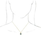 Halo-Style Necklace or Pendant