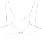 Curved Bar Necklace or Center