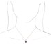 Accented Floral Necklace or Pendant