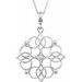 Floral Necklace or Pendant