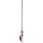 Accented Heart Necklace