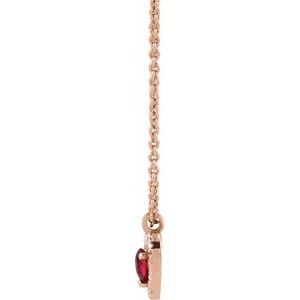 Accented Heart Necklace