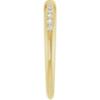 Accented Criss-Cross Contour Band