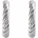Rope Hoop Earrings