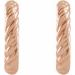 Rope Hoop Earrings