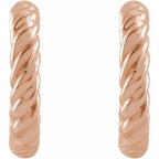 Rope Hoop Earrings