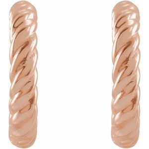 Rope Hoop Earrings