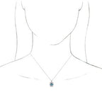 Halo-Style Necklace or Pendant