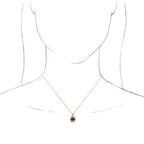 Halo-Style Necklace or Pendant