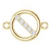 Accented Circle Bracelet Center