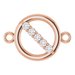 Accented Circle Bracelet Center