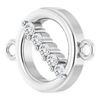 Accented Circle Bracelet Center