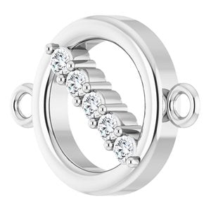 Accented Circle Bracelet Center