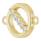 Accented Circle Bracelet Center
