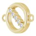 Accented Circle Bracelet Center