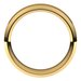 Beveled-Edge Comfort-Fit Flat Band