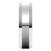 Beveled-Edge Comfort-Fit Flat Band