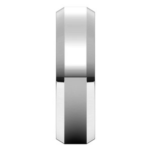 Beveled-Edge Comfort-Fit Flat Band