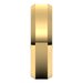 Beveled-Edge Comfort-Fit Flat Band