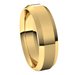 Beveled-Edge Comfort-Fit Flat Band