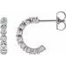 Accented Hoop Earrings