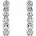 Accented Hoop Earrings