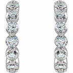 Accented Hoop Earrings