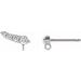Graduated Ear Climber Top