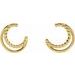 Front Facing Hoop Earrings