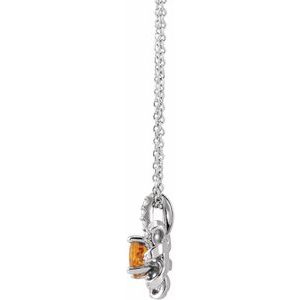 Halo-Style Necklace or Pendant