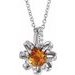 Halo-Style Necklace or Pendant