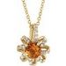 Halo-Style Necklace or Pendant