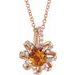Halo-Style Necklace or Pendant