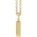 Engravable Lock Necklace or Pendant