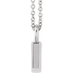 Engravable Lock Necklace or Pendant